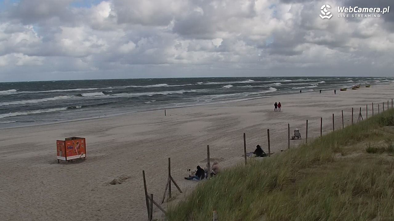 DĘBKI - widok na plażę - 05 wresień 2026, 12:00