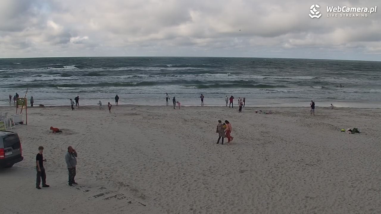 DĘBKI - widok na plażę - 23 lipiec 2026, 17:41