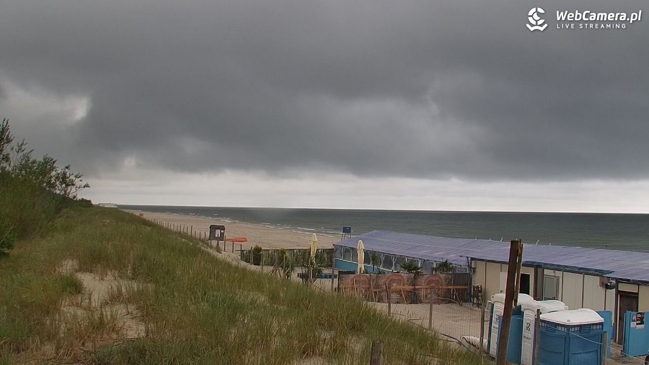 DĘBKI - widok na plażę - 23 lipiec 2026, 06:37