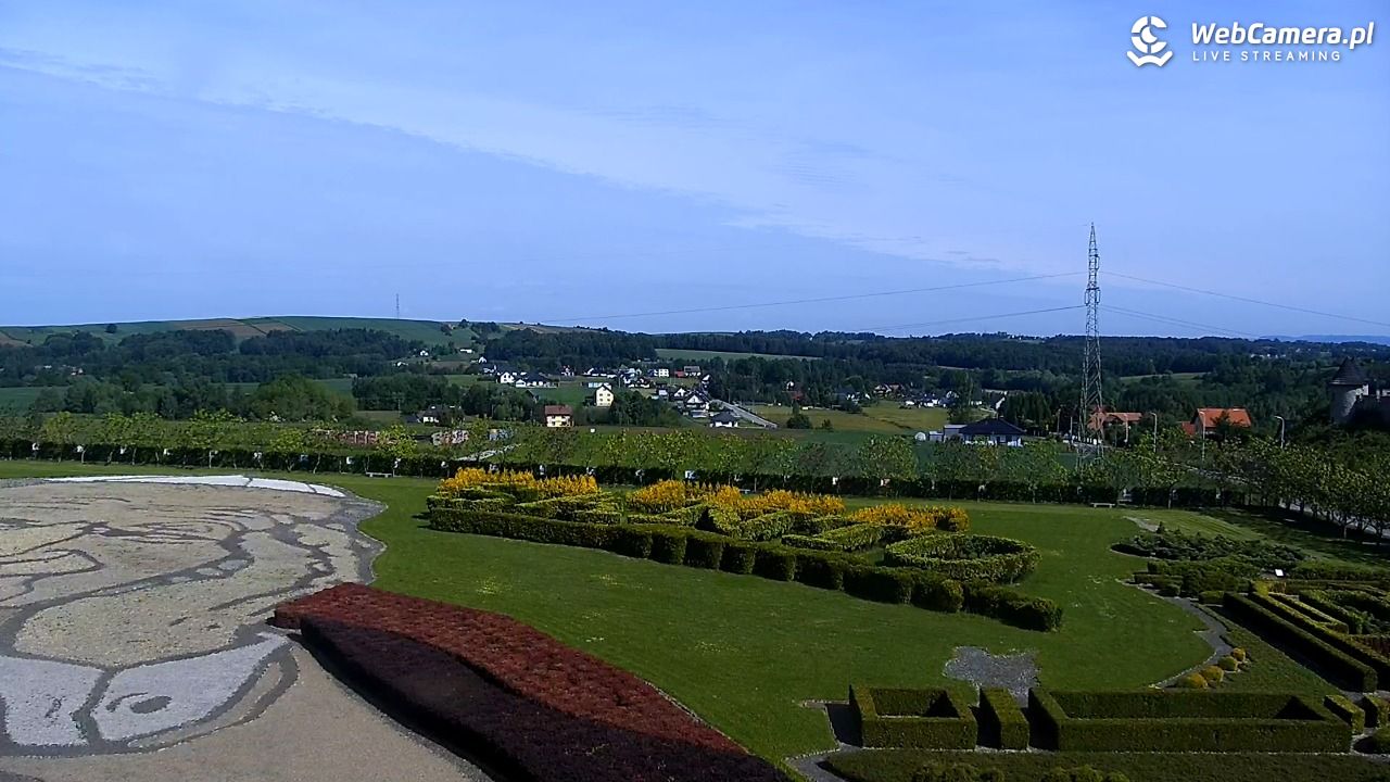 DINOLANDIA - widok na Park Rozrywki w Inwałdzie - 30 maj 2025, 09:04