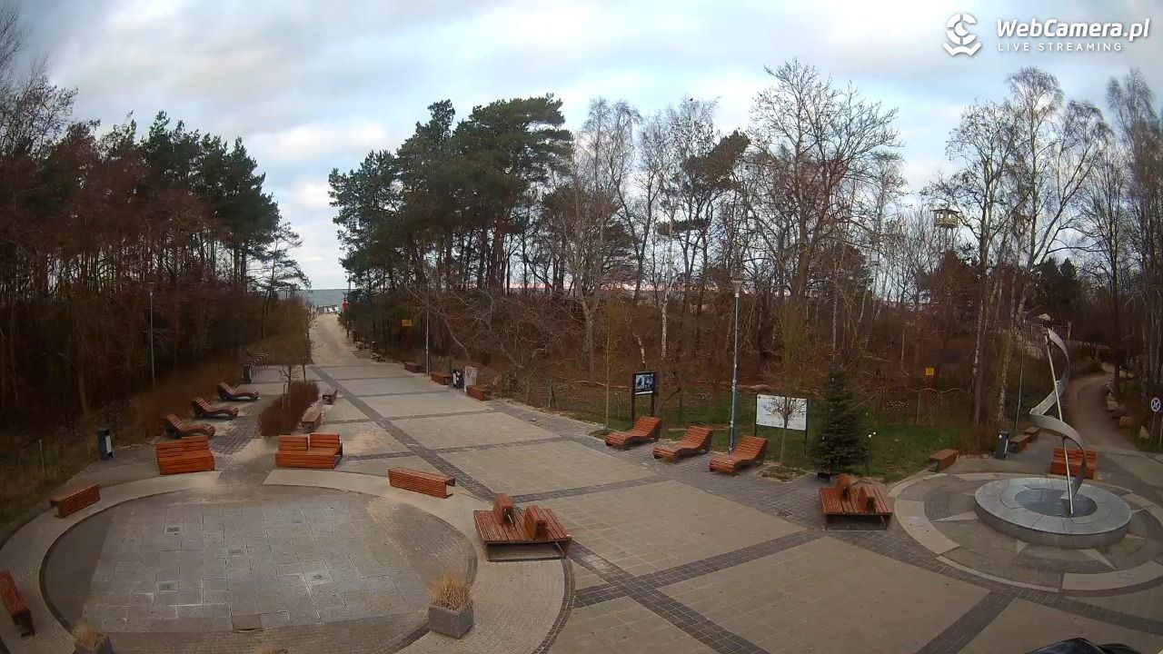 Dziwnówek - widok na deptak - 29 grudzień 2025, 15:09