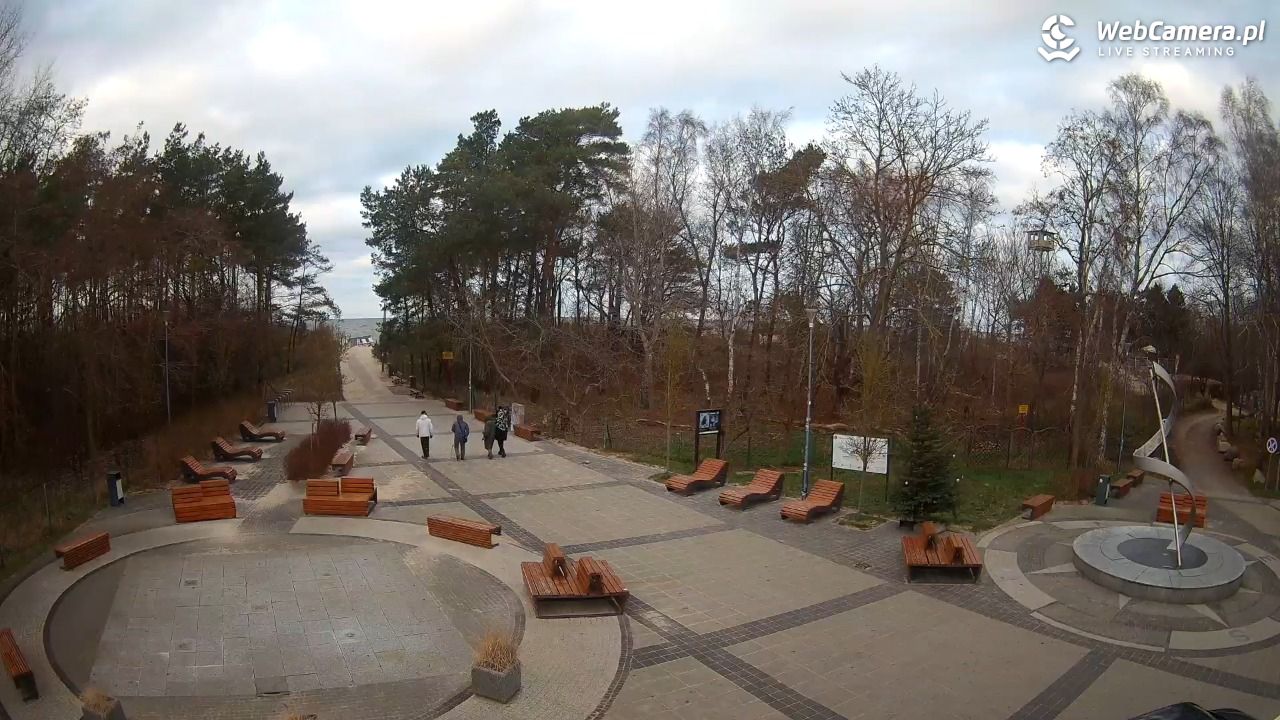 Dziwnówek - widok na deptak - 29 grudzień 2025, 14:47