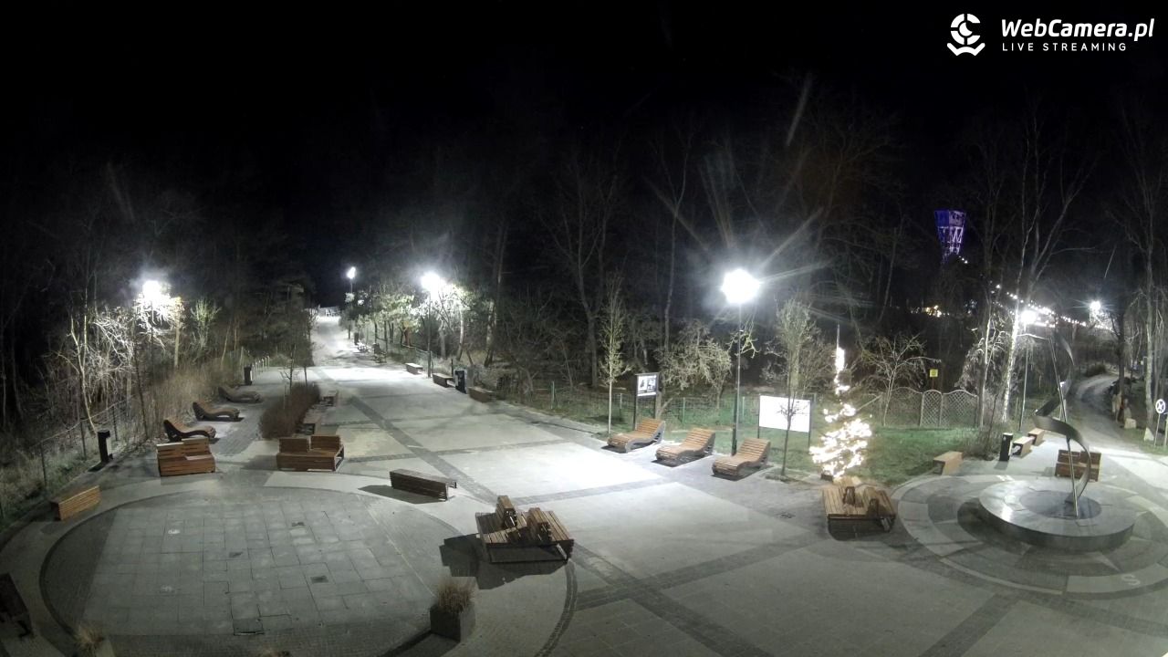 Dziwnówek - widok na deptak - 28 grudzień 2025, 18:36