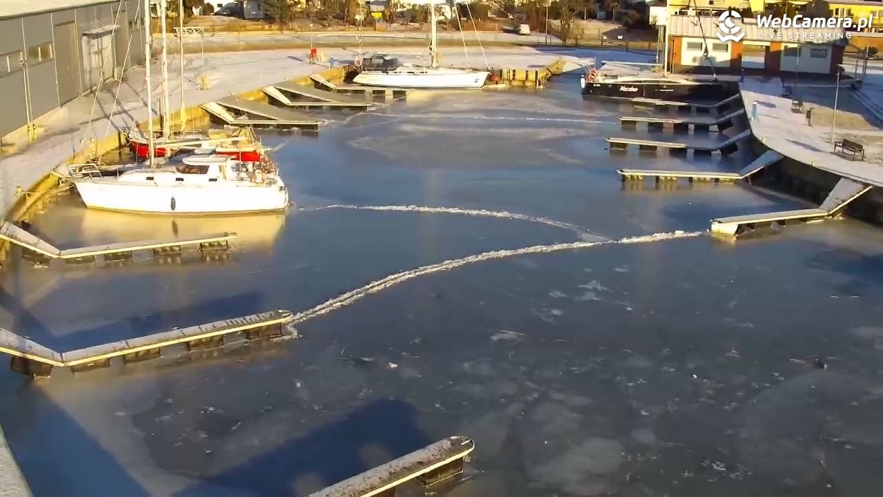 Dziwnów - widok na Marinę - 03 luty 2026, 09:11