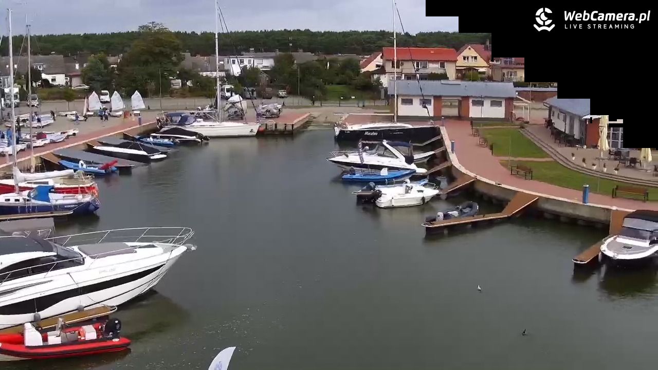 Dziwnów - widok na Marinę - 16 wresień 2025, 10:56