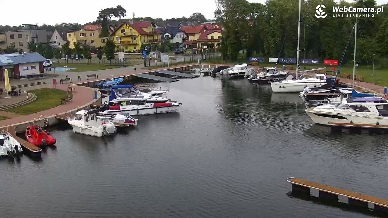 Dziwnów - widok na Marinę - 10 czerwiec 2025, 19:34