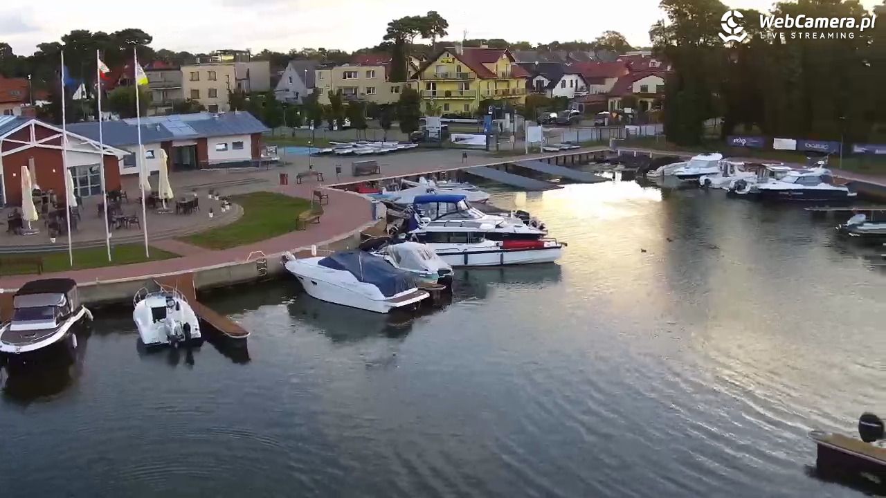 Dziwnów - widok na Marinę - 17 wresień 2025, 07:33