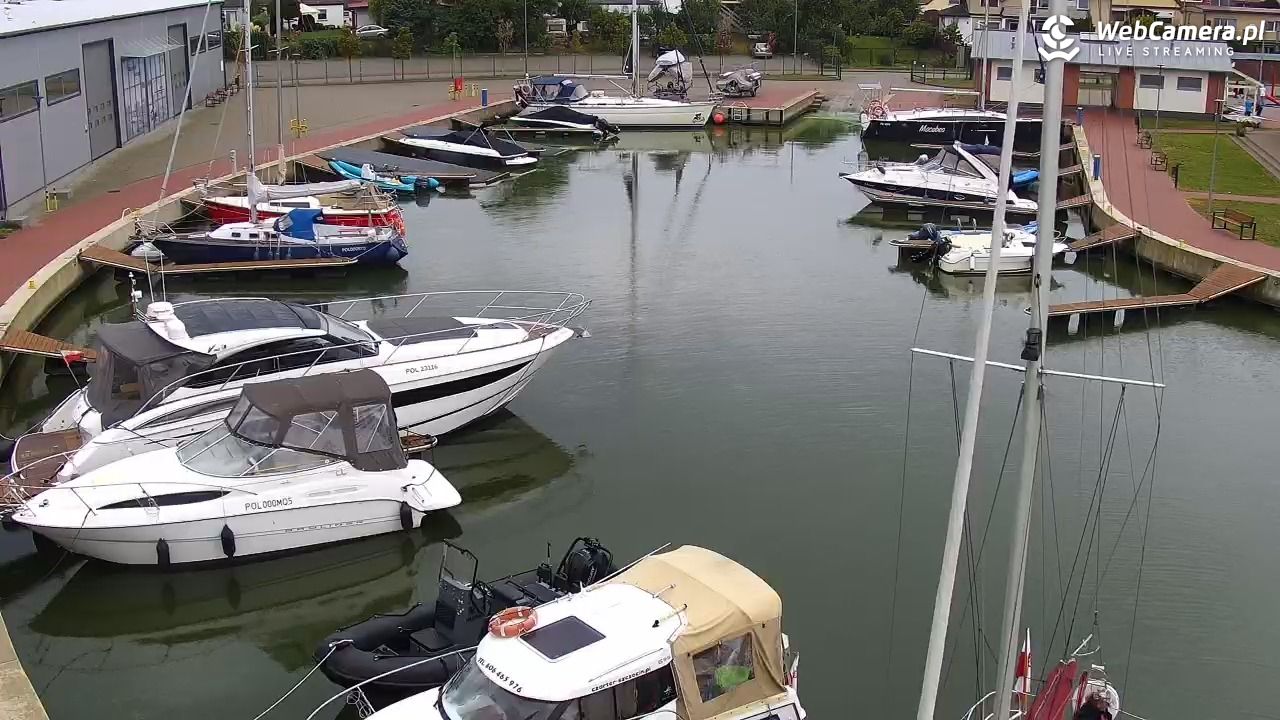 Dziwnów - widok na Marinę - 14 wresień 2025, 11:49