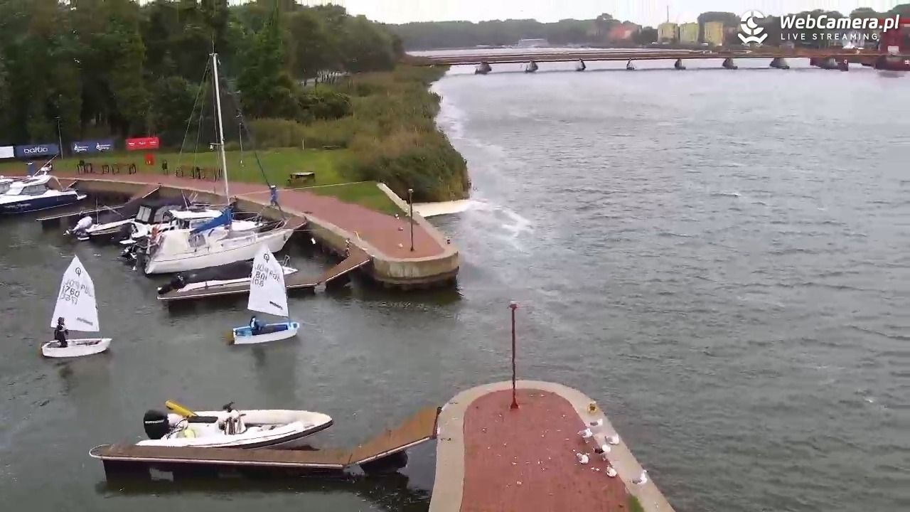 Dziwnów - widok na Marinę - 16 wresień 2025, 11:10