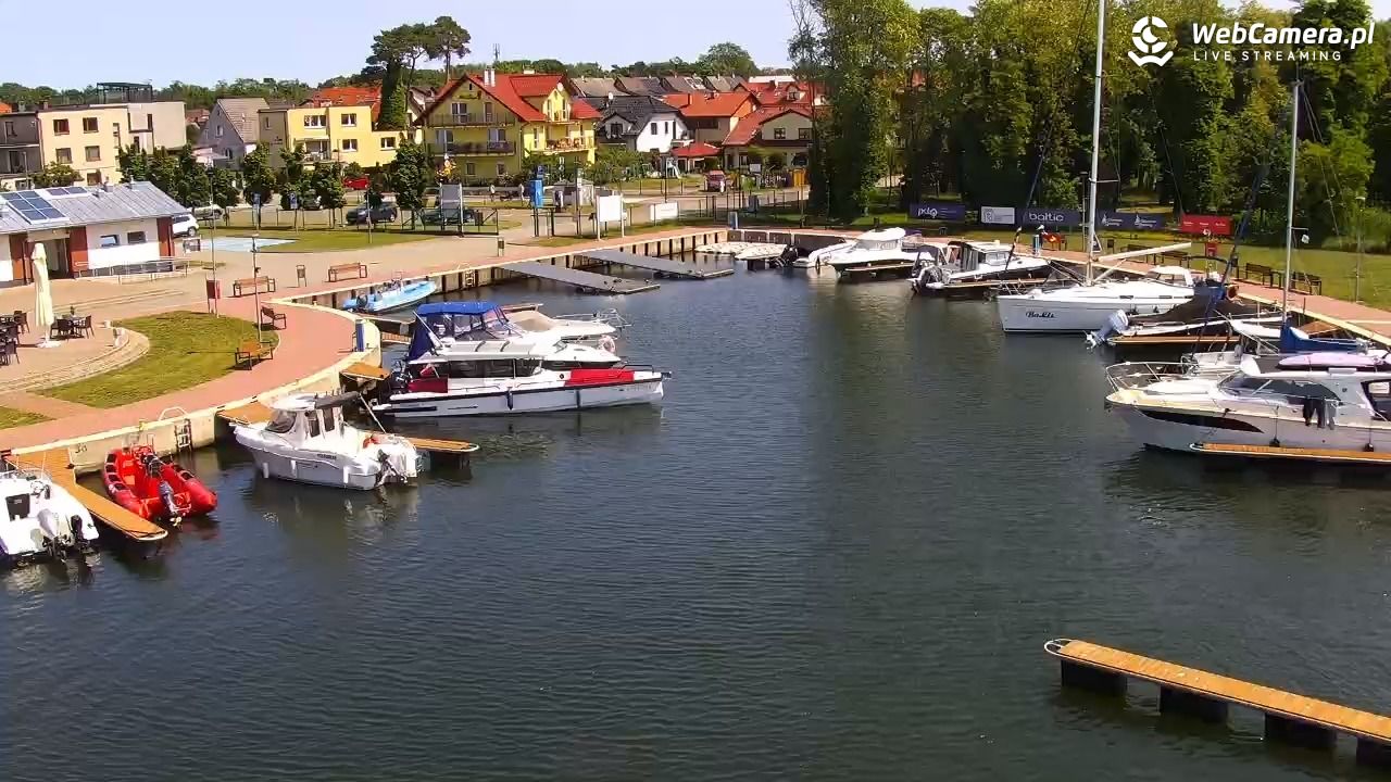 Dziwnów - widok na Marinę - 13 czerwiec 2025, 11:50
