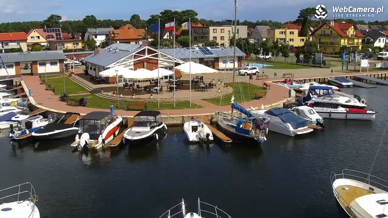Dziwnów - widok na Marinę - 31 lipiec 2025, 11:47