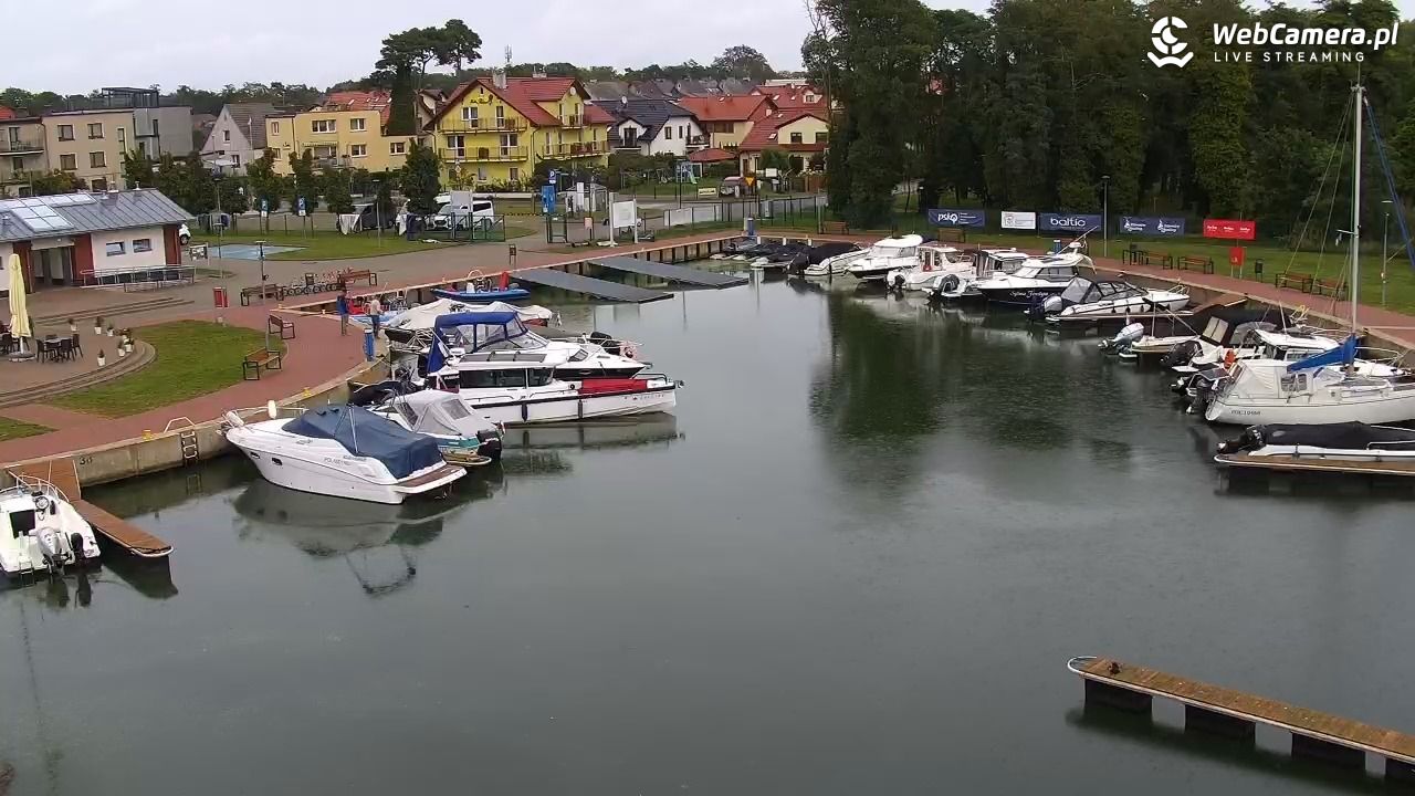 Dziwnów - widok na Marinę - 14 wresień 2025, 14:54