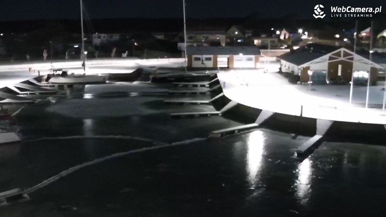 Dziwnów - widok na Marinę - 01 luty 2026, 20:15