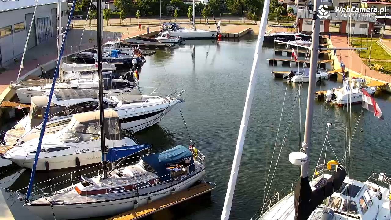 Dziwnów - widok na Marinę - 11 czerwiec 2025, 18:18
