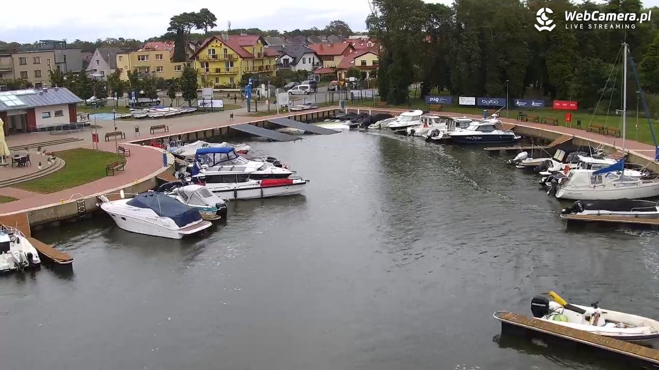 Dziwnów - widok na Marinę - 16 wresień 2025, 13:22