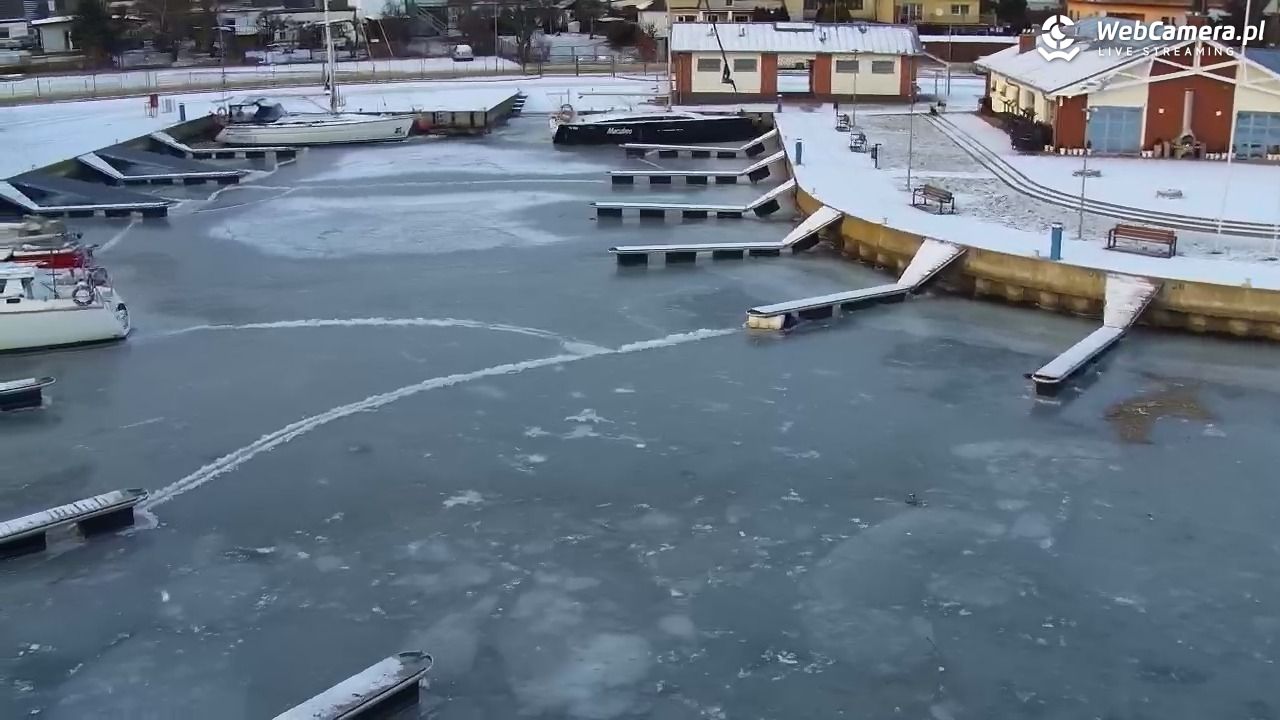 Dziwnów - widok na Marinę - 02 luty 2026, 16:14