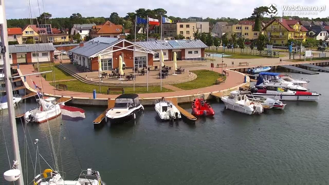 Dziwnów - widok na Marinę - 11 czerwiec 2025, 09:34