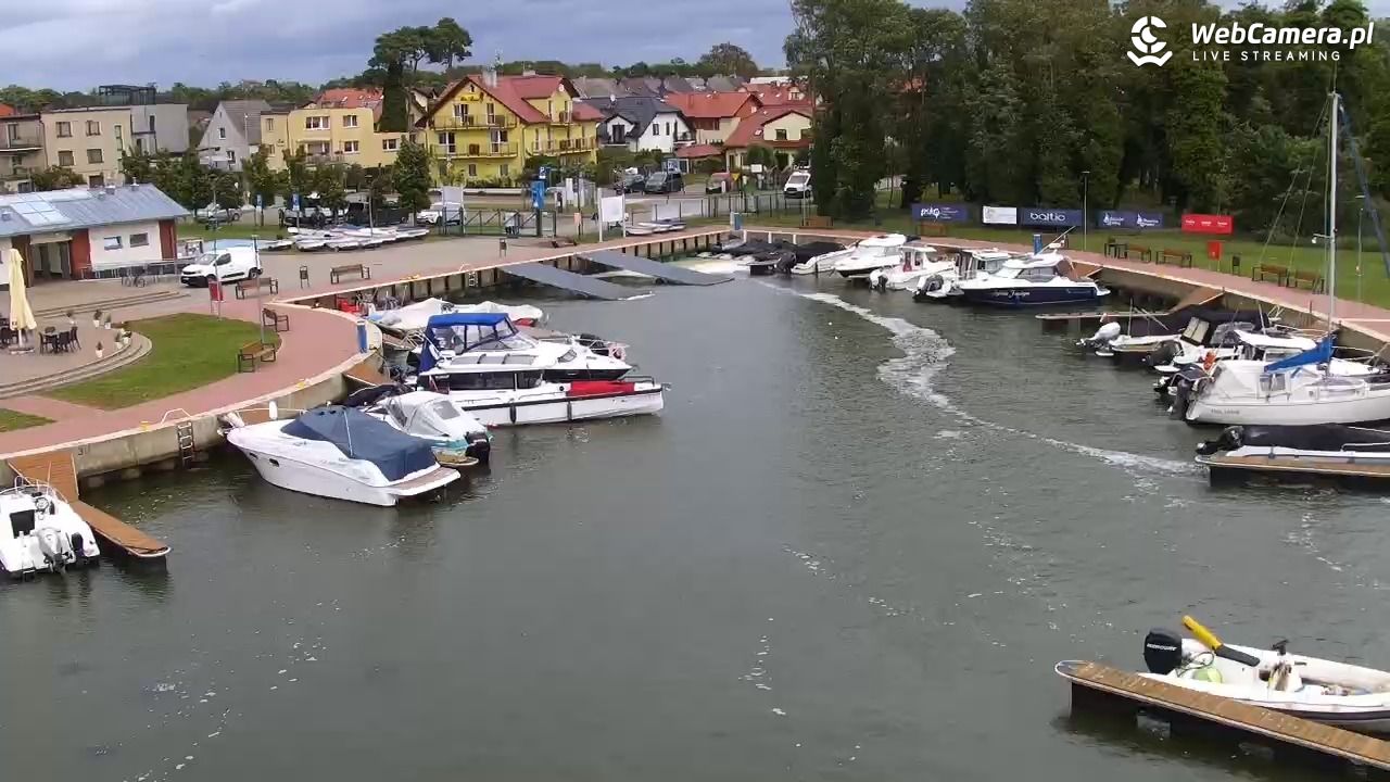 Dziwnów - widok na Marinę - 16 wresień 2025, 12:37