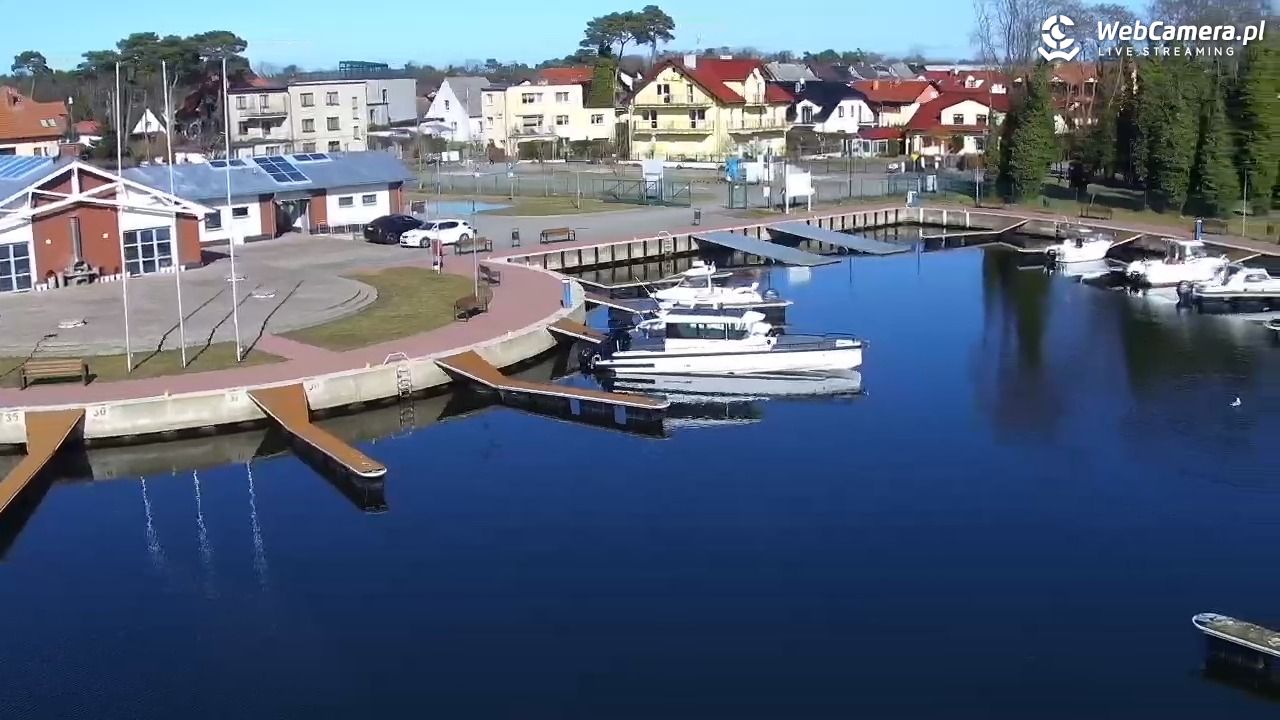 Dziwnów - widok na Marinę - 17 marzec 2026, 14:05