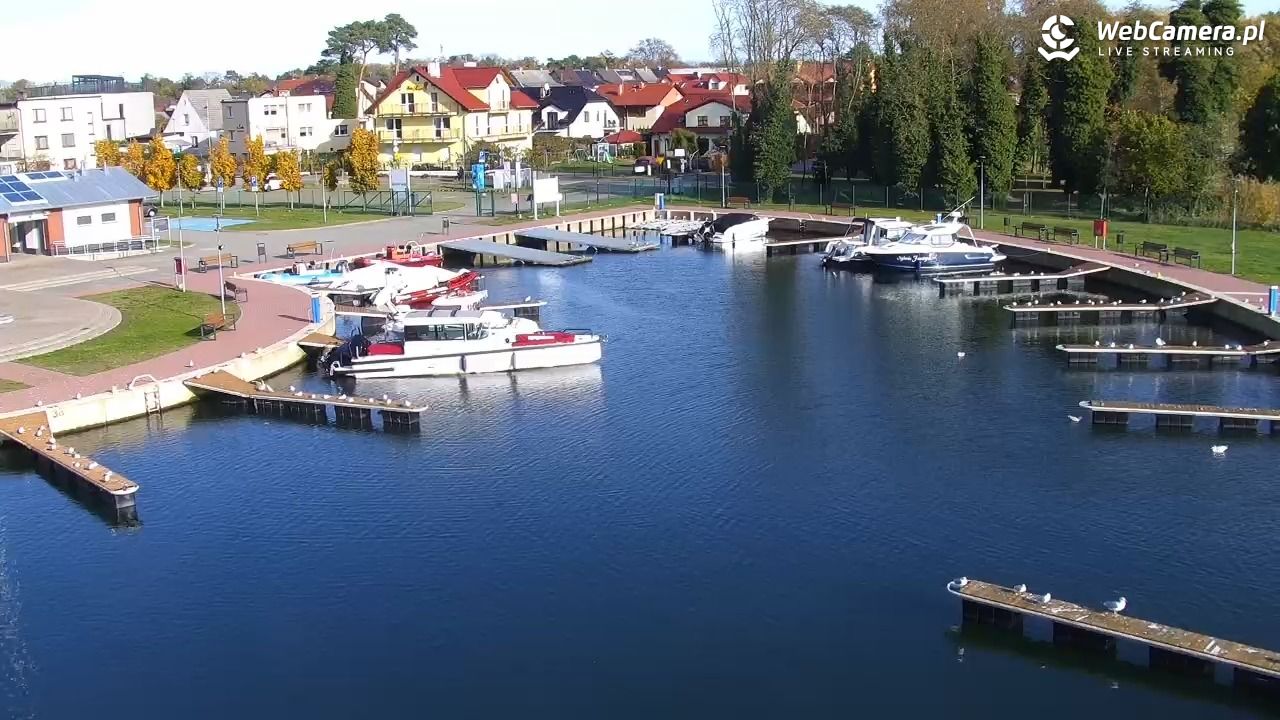 Dziwnów - widok na Marinę - 31 październik 2025, 12:22
