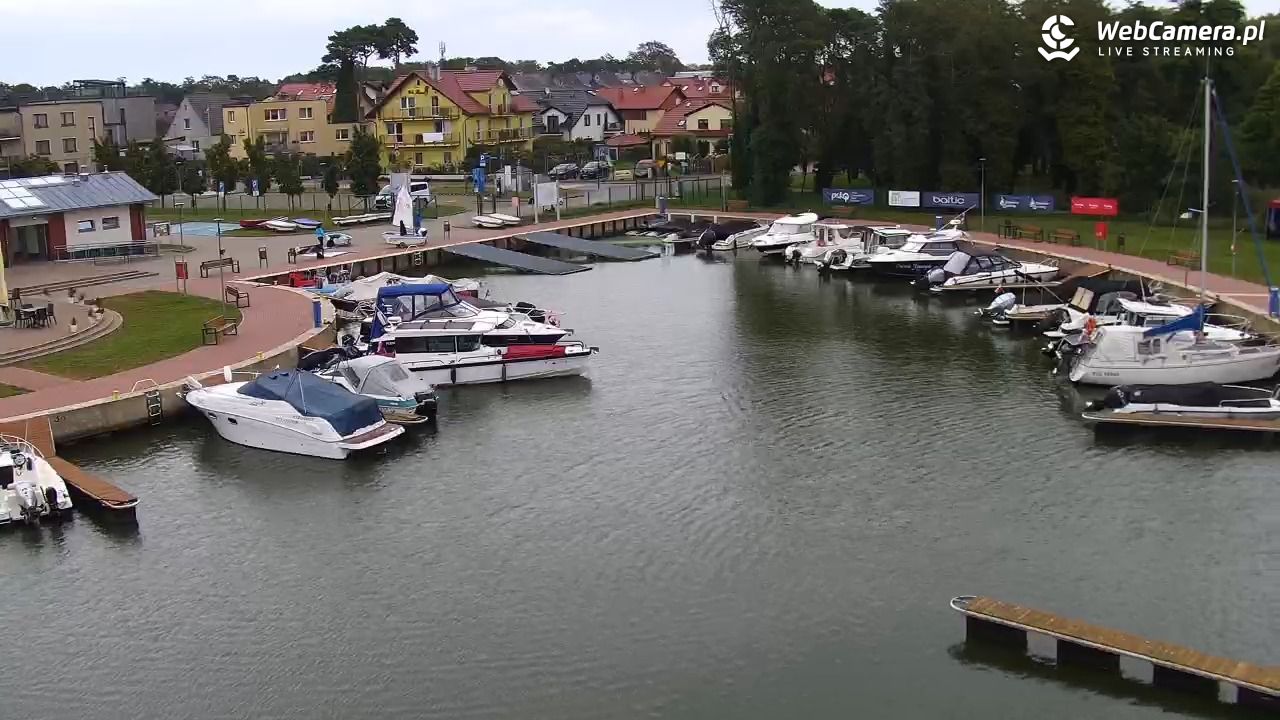Dziwnów - widok na Marinę - 14 wresień 2025, 10:07