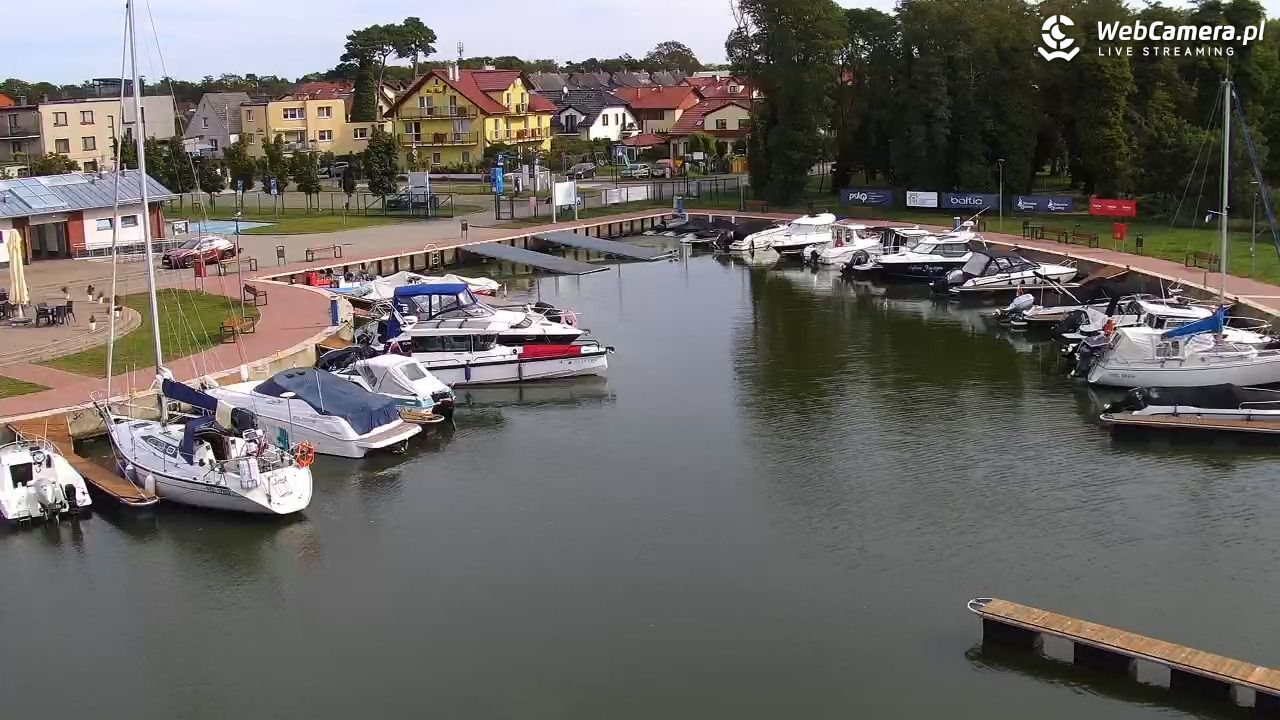 Dziwnów - widok na Marinę - 13 wresień 2025, 10:19