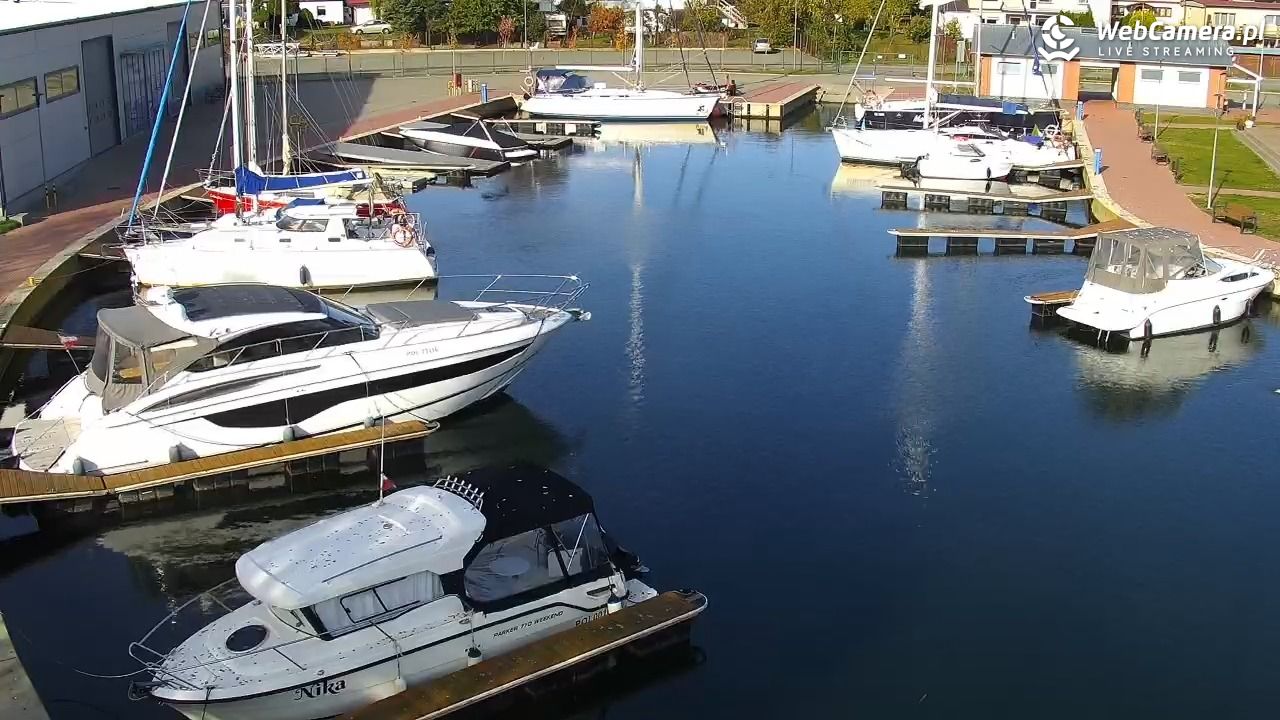Dziwnów - widok na Marinę - 31 październik 2025, 12:23