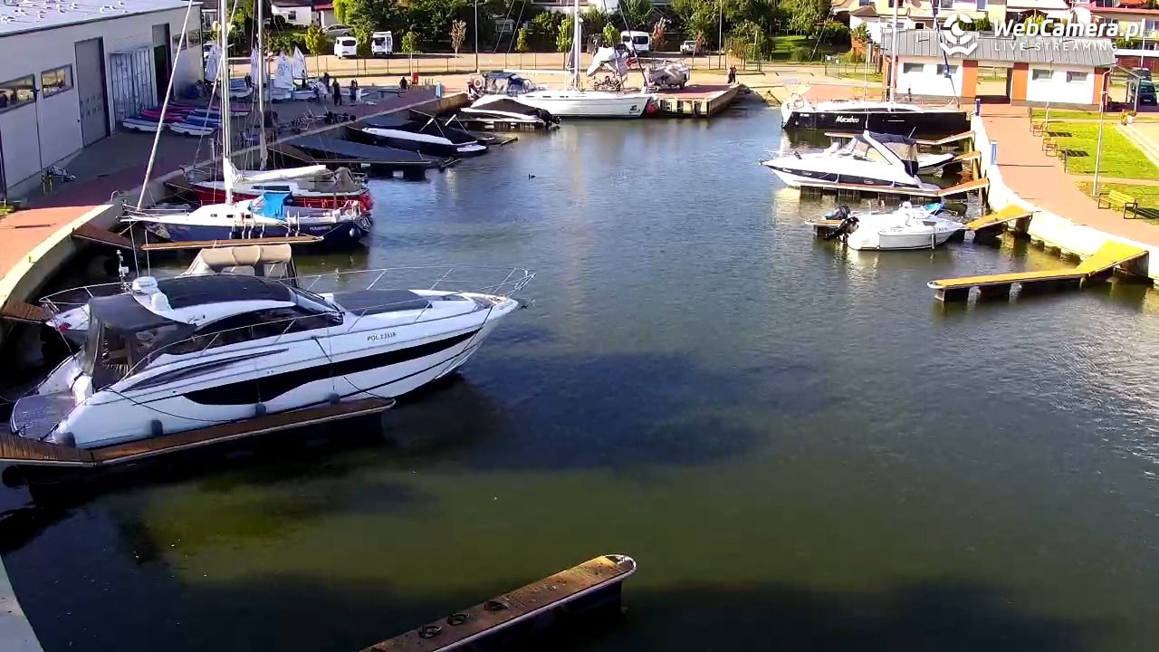Dziwnów - widok na Marinę - 15 wresień 2025, 16:49