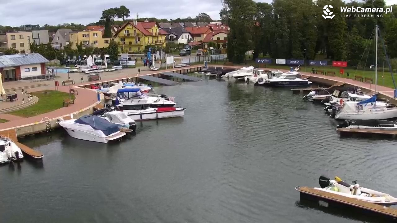 Dziwnów - widok na Marinę - 17 wresień 2025, 10:21
