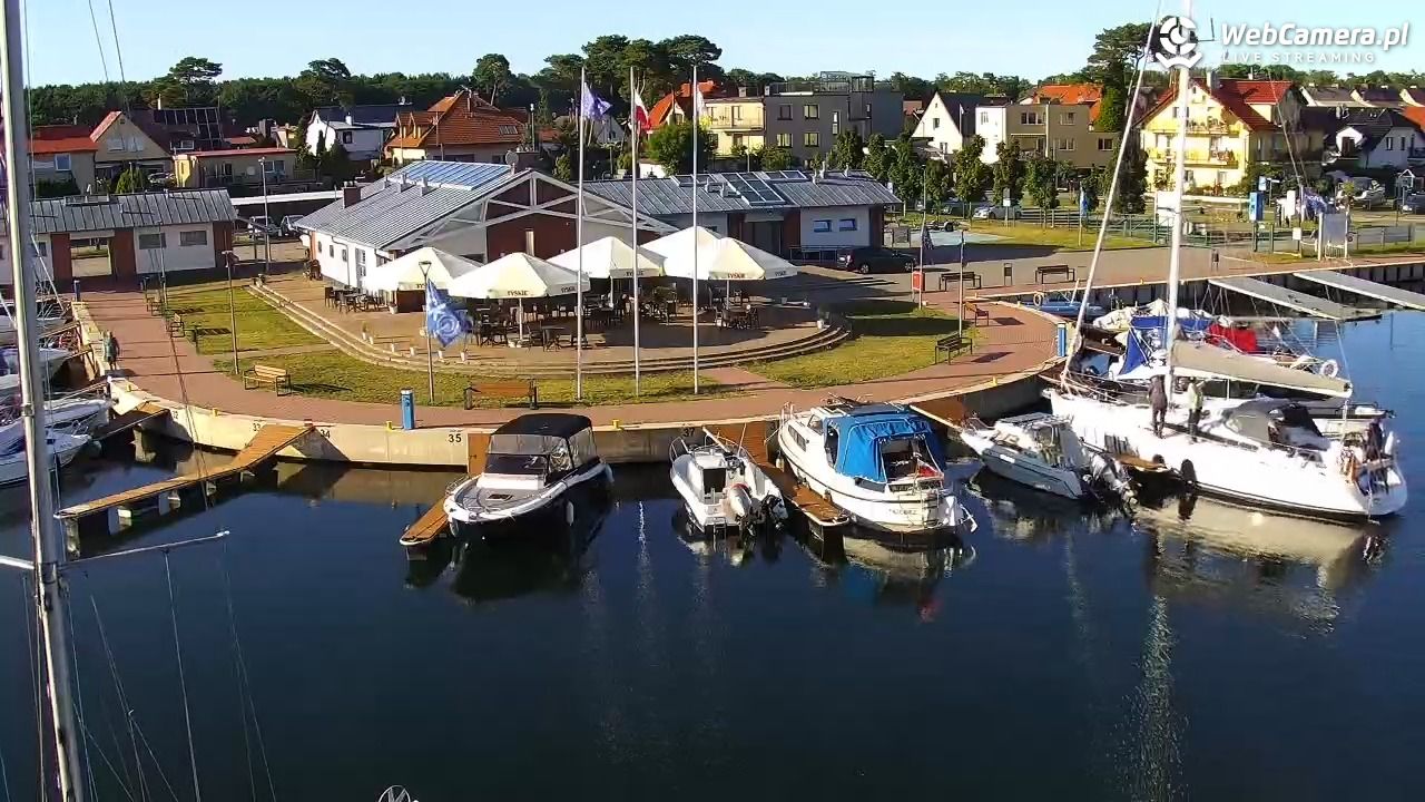 Dziwnów - widok na Marinę - 25 czerwiec 2026, 18:52