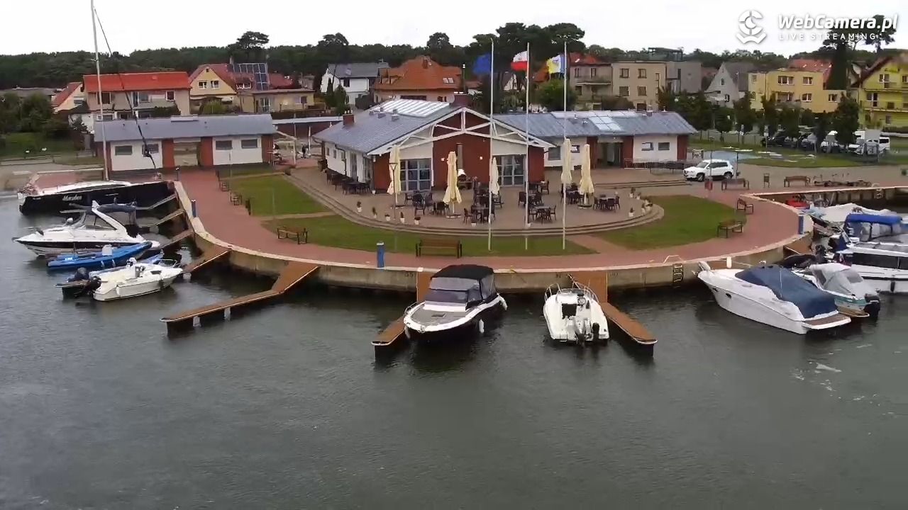 Dziwnów - widok na Marinę - 15 wresień 2025, 11:47