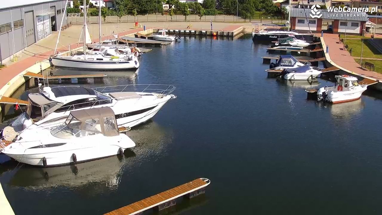Dziwnów - widok na Marinę - 13 czerwiec 2025, 09:14