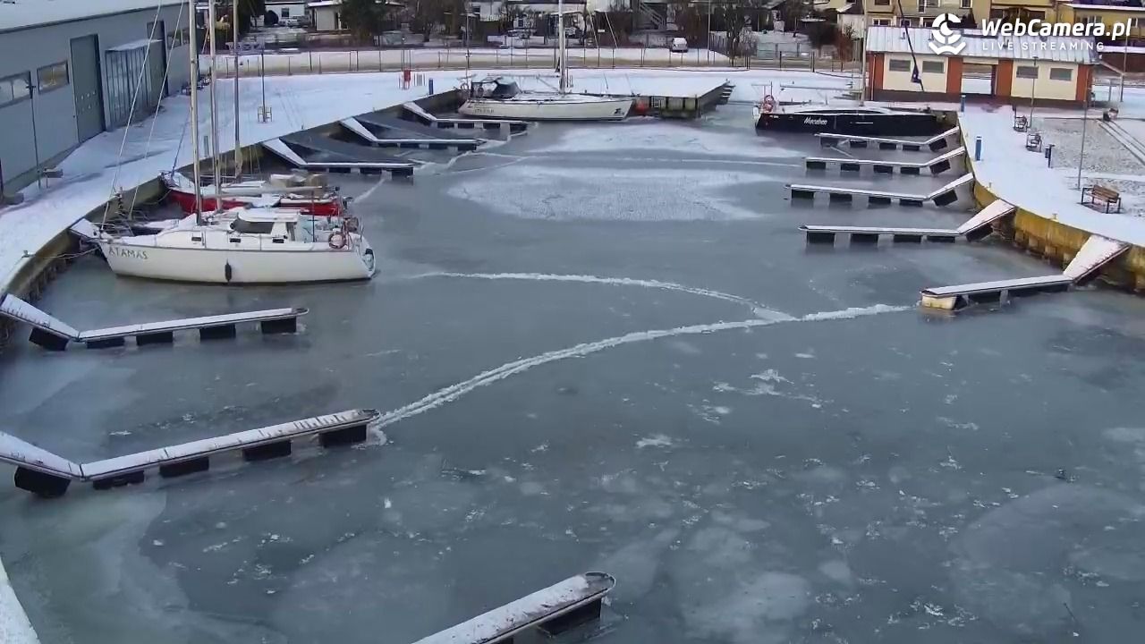 Dziwnów - widok na Marinę - 02 luty 2026, 16:14