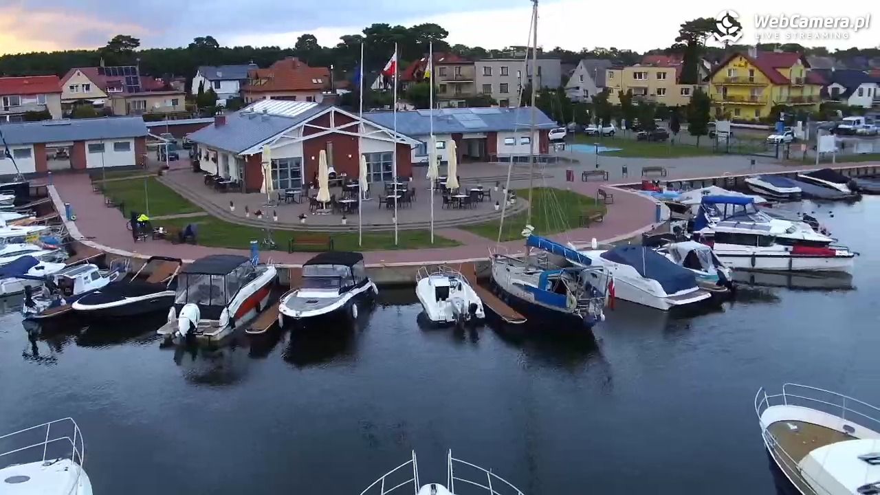 Dziwnów - widok na Marinę - 31 lipiec 2025, 20:18