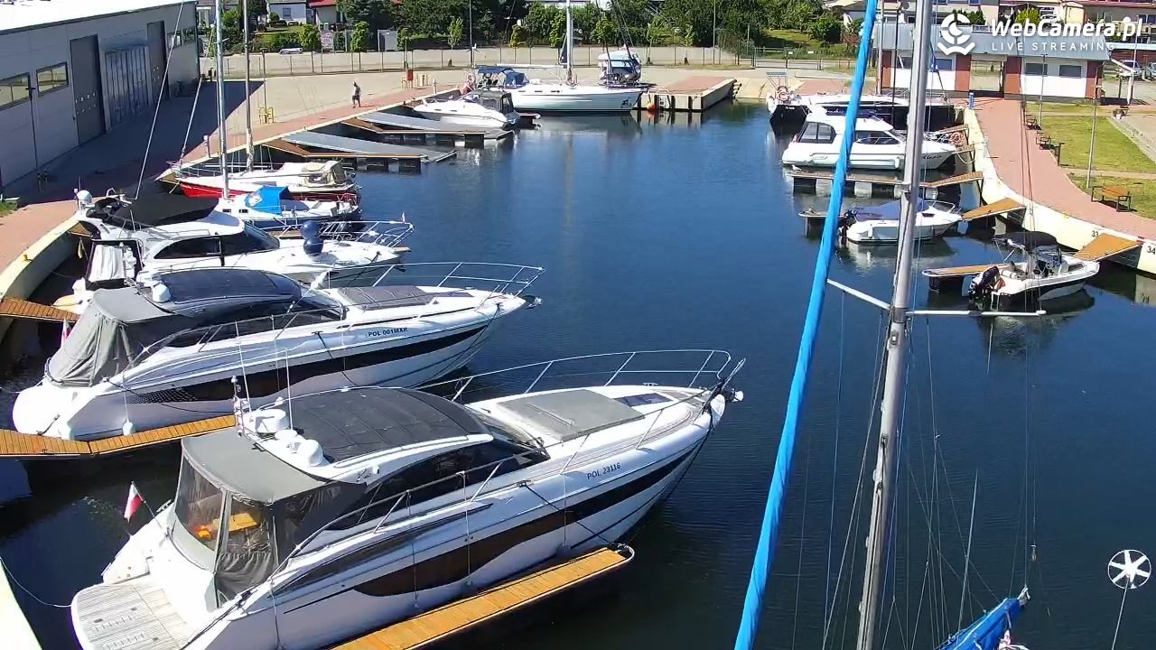 Dziwnów - widok na Marinę - 25 czerwiec 2026, 15:01