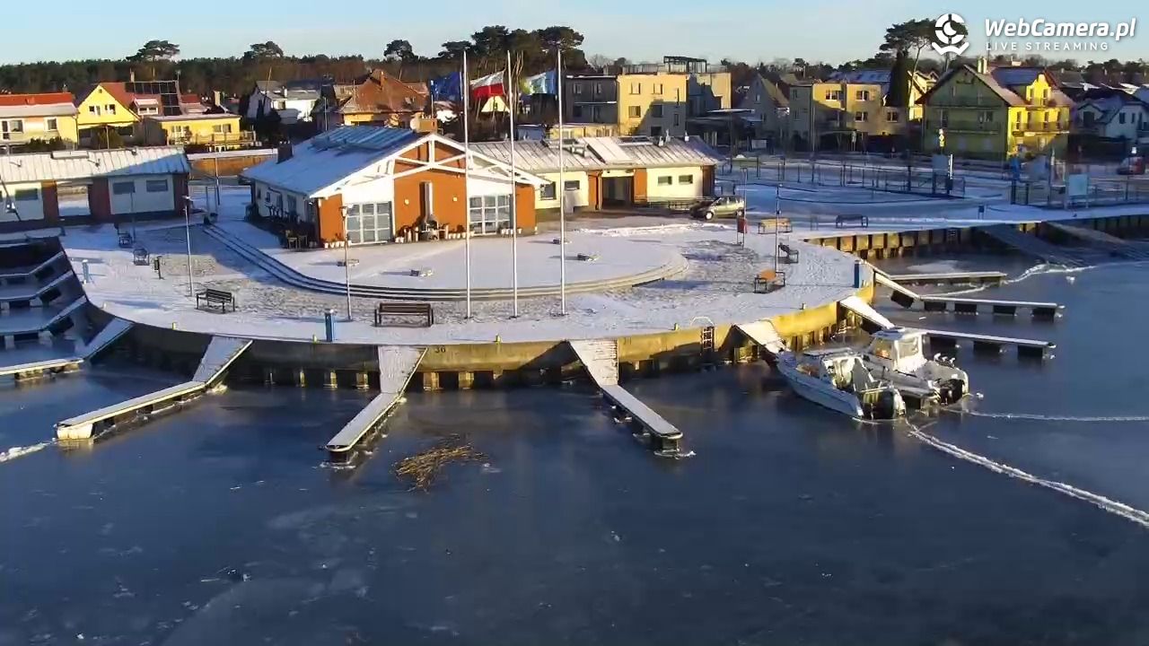 Dziwnów - widok na Marinę - 02 luty 2026, 08:53