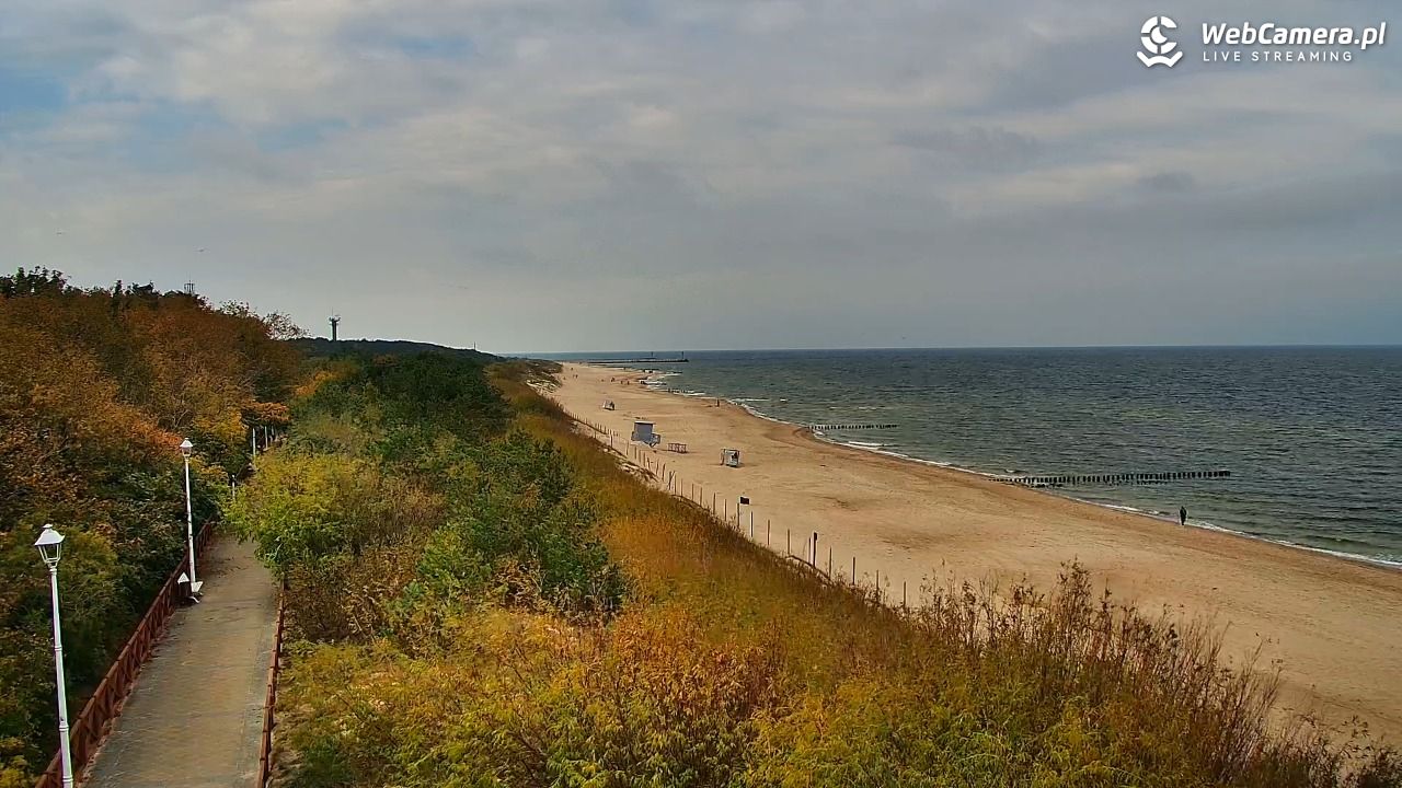DZIWNÓW  - widok na plażę - 04 październik 2026, 09:47
