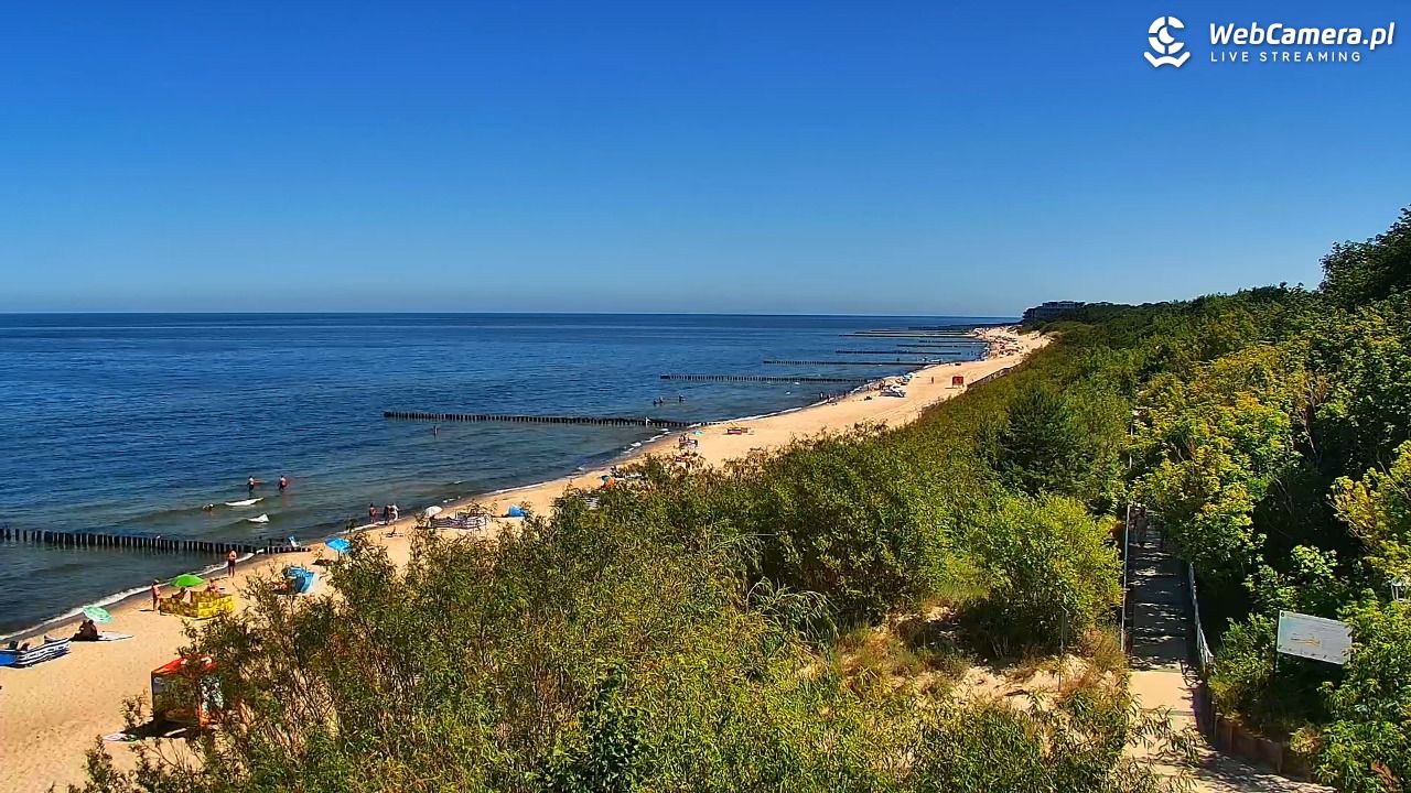 DZIWNÓW  - widok na plażę - 26 czerwiec 2026, 12:12