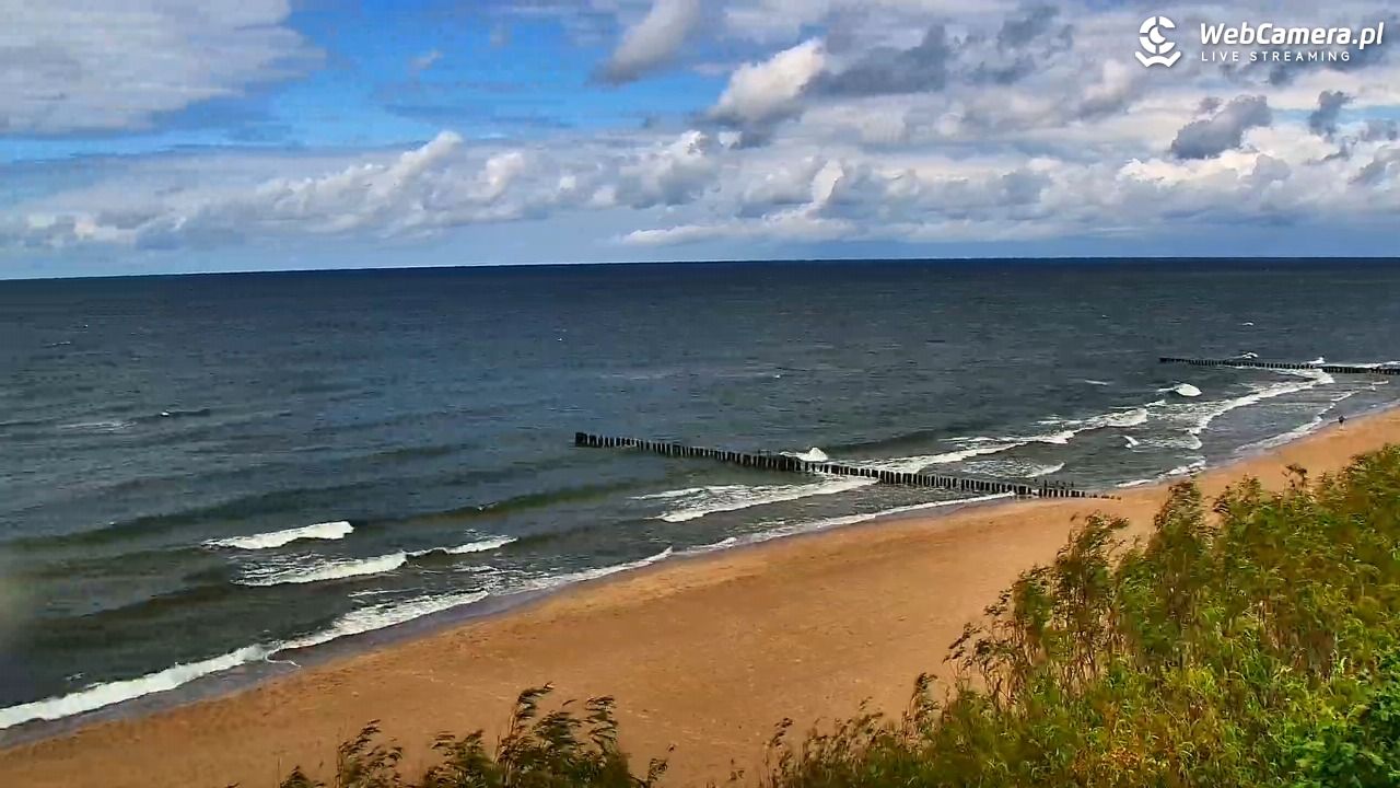 DZIWNÓW  - widok na plażę - 13 czerwiec 2026, 12:59