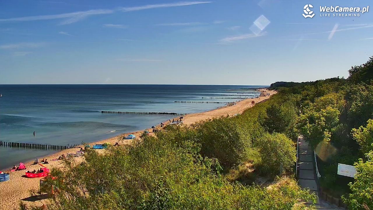 DZIWNÓW  - widok na plażę - 27 czerwiec 2026, 09:30