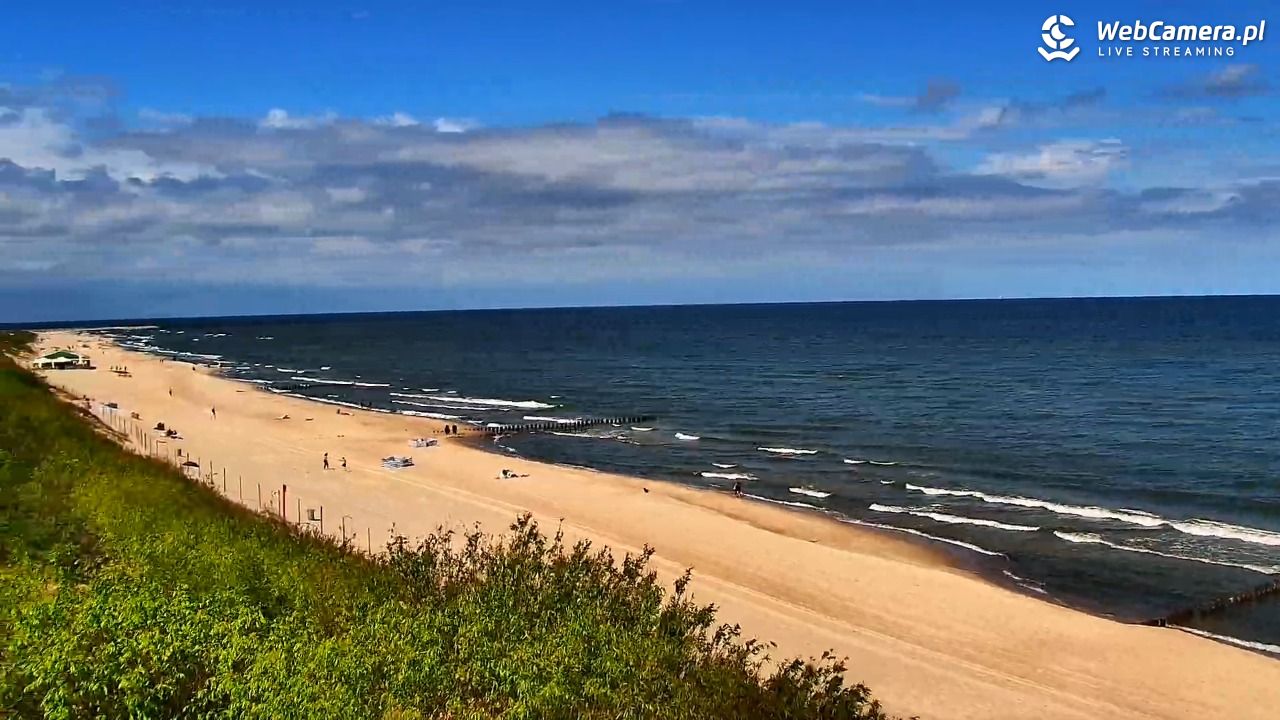 DZIWNÓW  - widok na plażę - 13 czerwiec 2026, 10:59