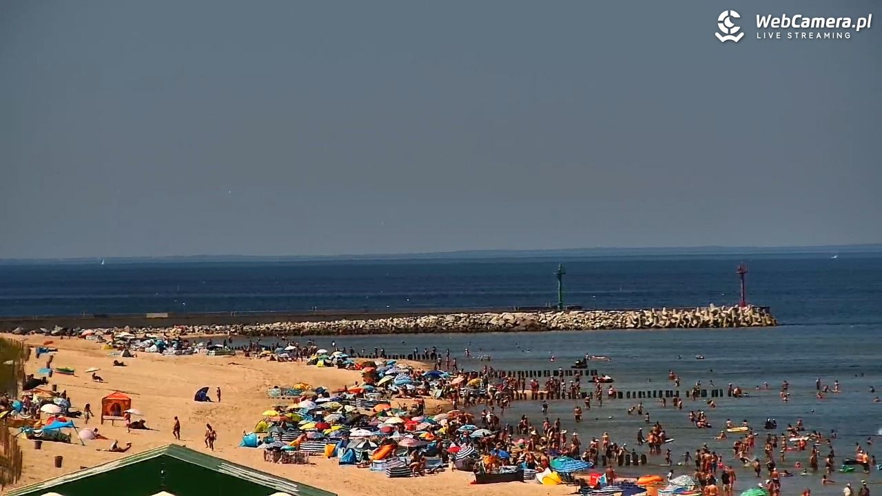 DZIWNÓW  - widok na plażę - 27 czerwiec 2026, 11:54