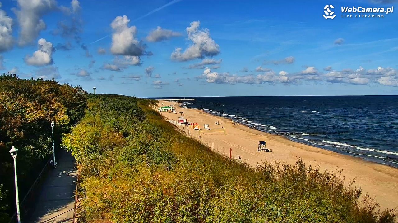 DZIWNÓW  - widok na plażę - 08 sierpień 2026, 08:47