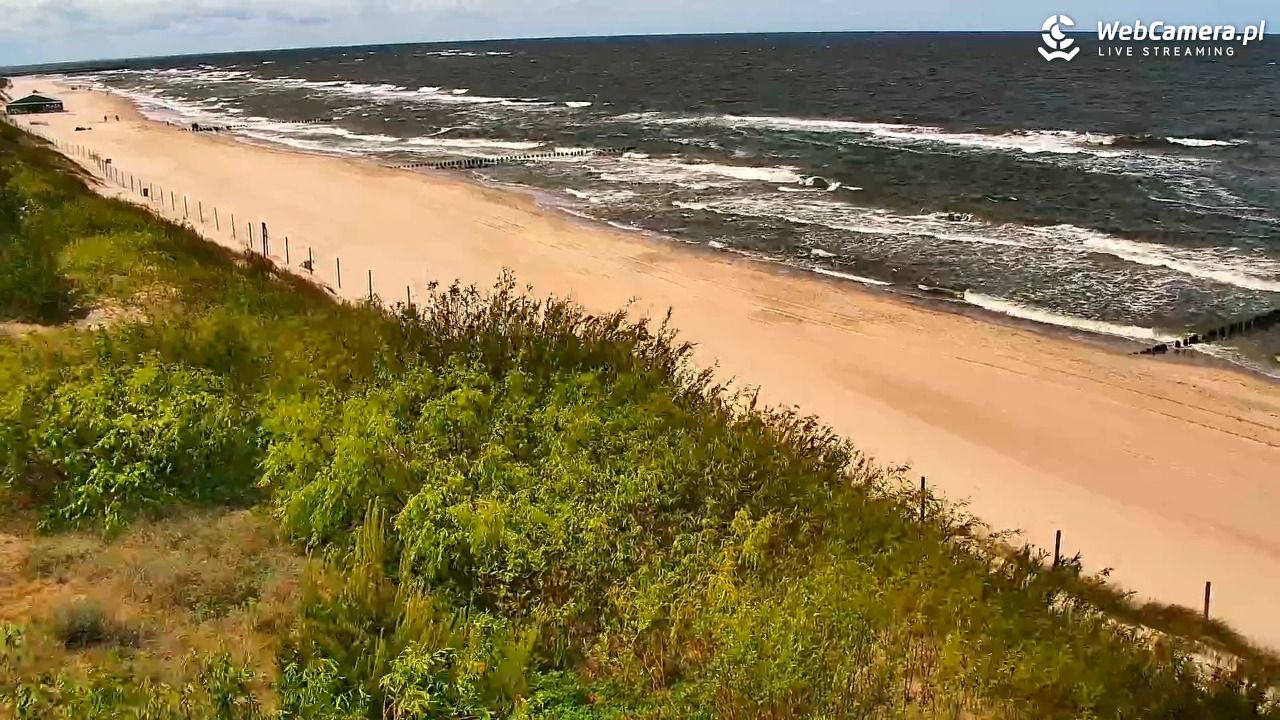 DZIWNÓW  - widok na plażę - 09 czerwiec 2025, 14:04
