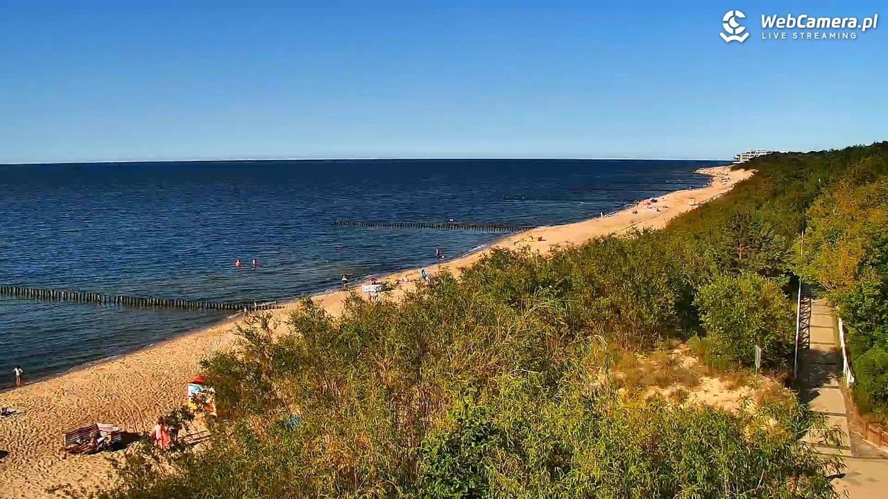 DZIWNÓW  - widok na plażę - 26 czerwiec 2026, 18:14