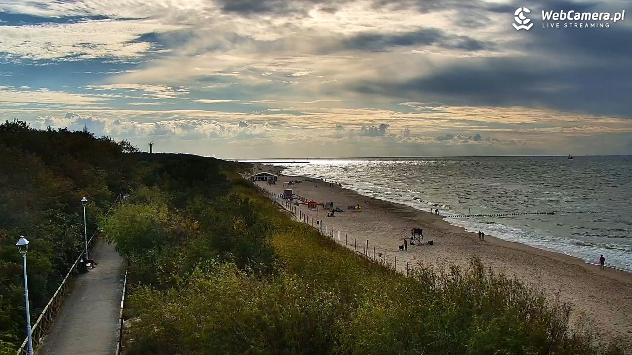 DZIWNÓW  - widok na plażę - 18 sierpień 2026, 17:36