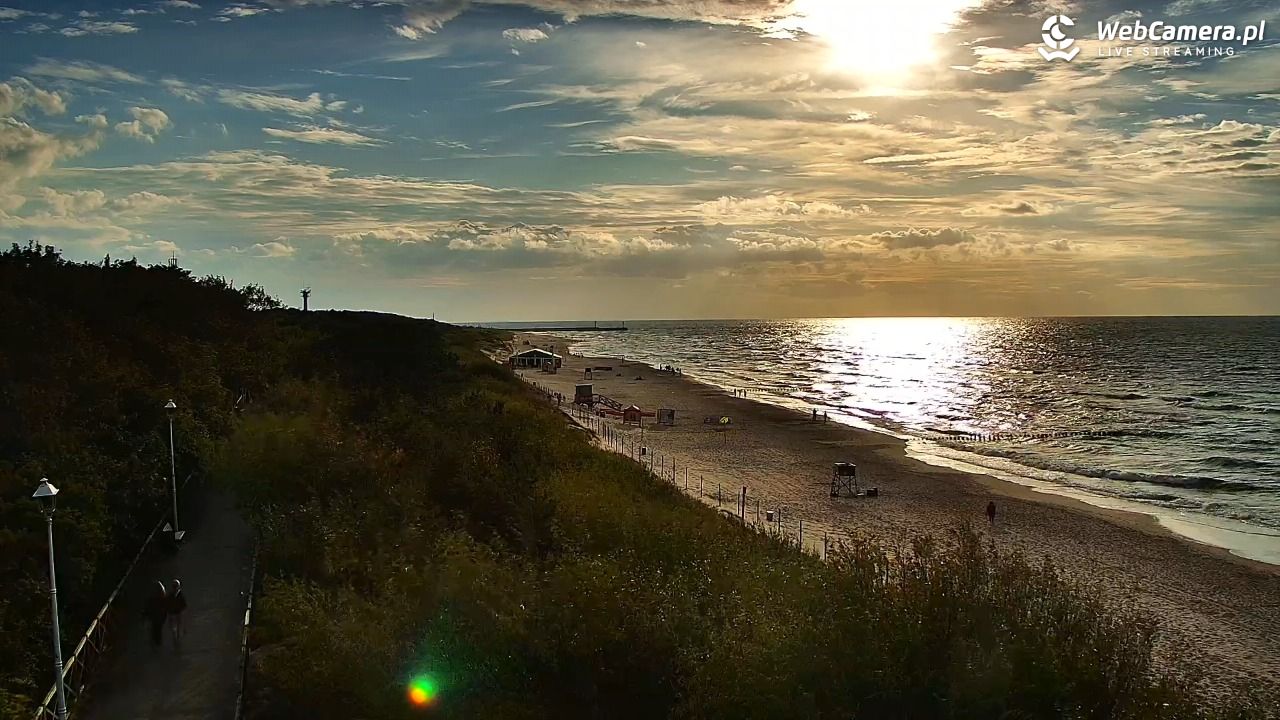 DZIWNÓW  - widok na plażę - 18 sierpień 2026, 18:48