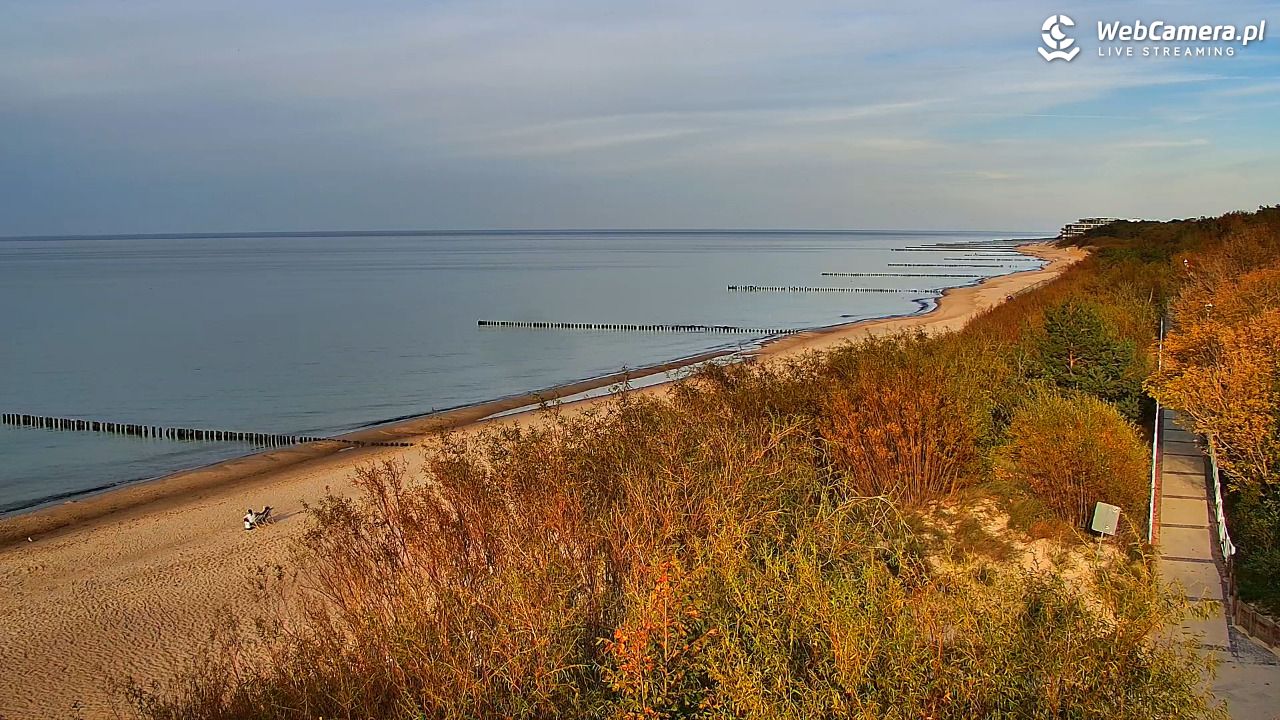 DZIWNÓW  - widok na plażę - 29 wresień 2026, 16:55