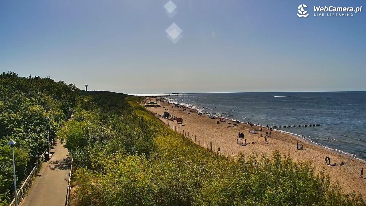DZIWNÓW  - widok na plażę - 26 czerwiec 2026, 16:58