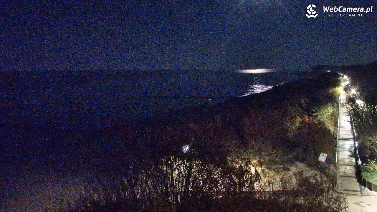 DZIWNÓW  - widok na plażę - 08 listopad 2025, 19:49